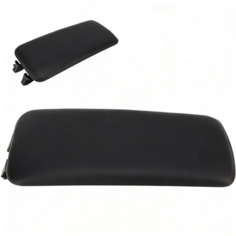 8X0864245B Schwarze Leder-Mittelkonsolenabdeckung Armlehne FÜR Audi A1 8X1 2012 2013 2014 2015 2016 2017 2018 Langlebige Auto-Innenausstattung – Detail 2