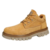2023 Winter Ankle Boots Men's Boots Outdoor Comfortable Yellow Boots with Classic Design High Top Men Casual Shoes Choice - Image 6