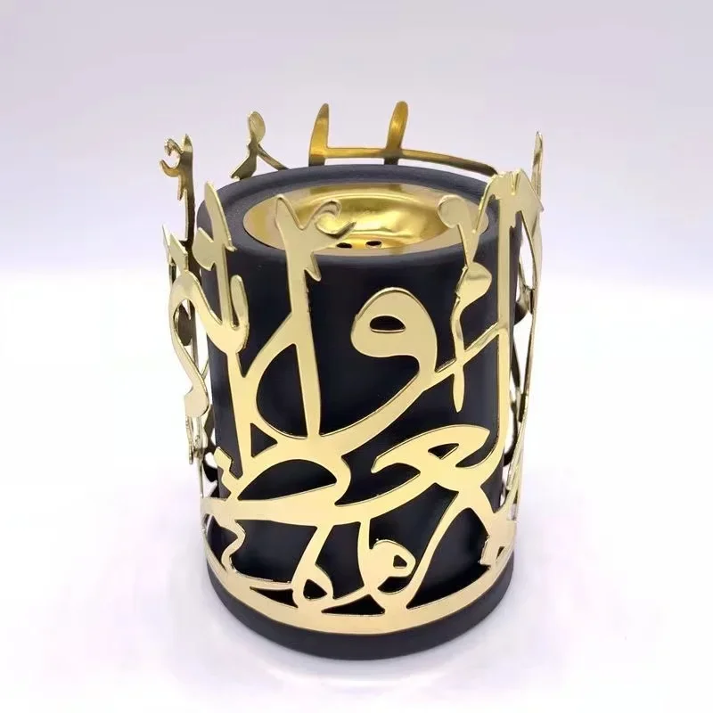

Sandalwood Incense Aromatherapy Household Indoor Metal Iron Incense Stove Tower Incense Agarwood Special Ceramic Stove