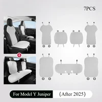 Ice Silk Seat Cushion for Tesla Model 3 Y Juniper 2025 Breathable Mat Seat Cover Cushion Replacement Pad Summer Car Accessories 6