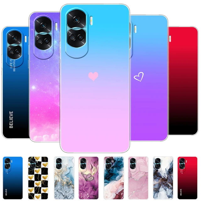 Matte Clear Case For Honor 90 Case TPU Soft Silicone Phone Cover For Honor  90 Coque Funda Slim Ultra Thin Simple Stylish Bumper - AliExpress