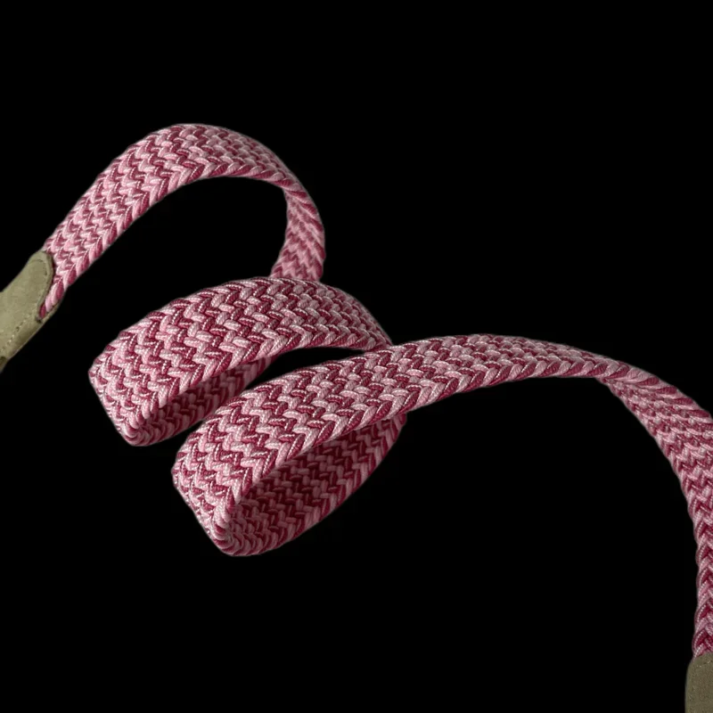 1 Boys Girls Suede Belt Elastic Primary School Student Belt Youth Casual Canvas Weaving Fashion