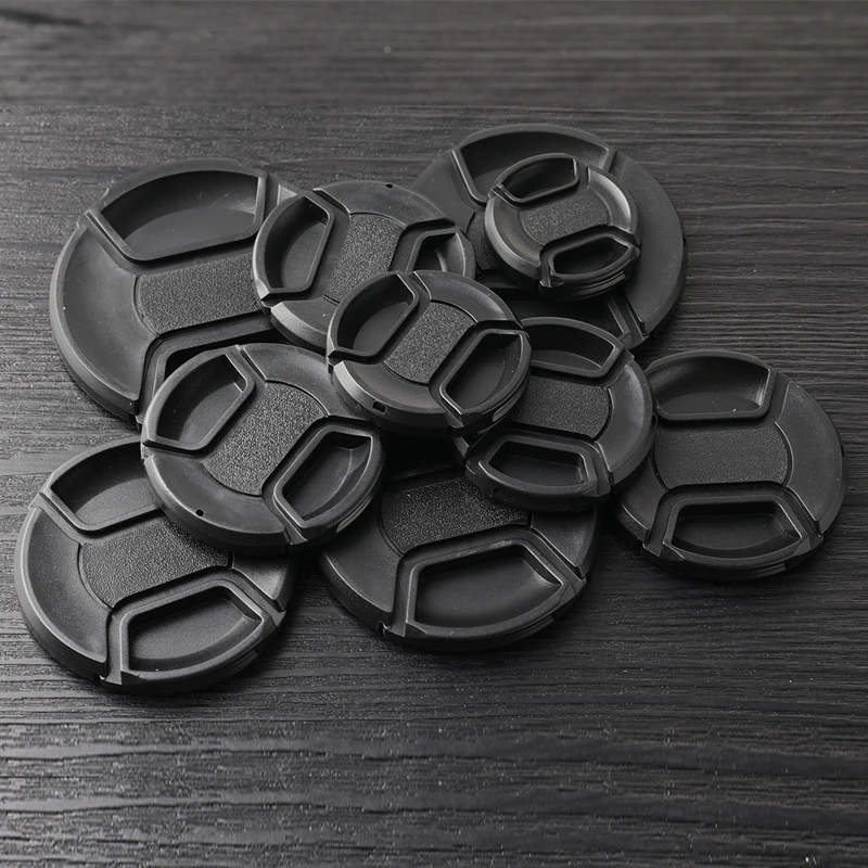 

1PC Camera Lens Cap High-quality 40.5mm 49mm 52mm 55mm 58mm 62mm 67mm 72mm 77mm 82mm Snap on Front Lens Cap for Camera