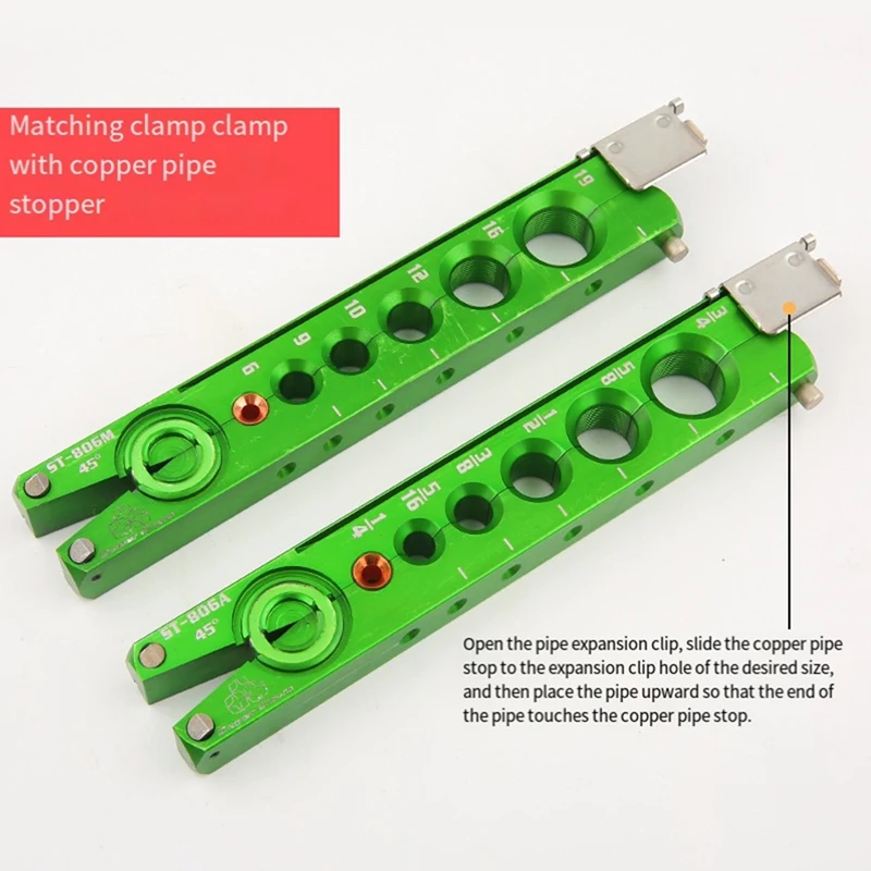 Flaring Tool Air Conditioner Tool Reamer Copper Pipe Maintenance Eccentric Tube Expander Tool Splint 2
