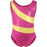 Justaucorps de gymnastique pour filles justaucorps de danse scintillants enfants de 2 à 10 ans 2
