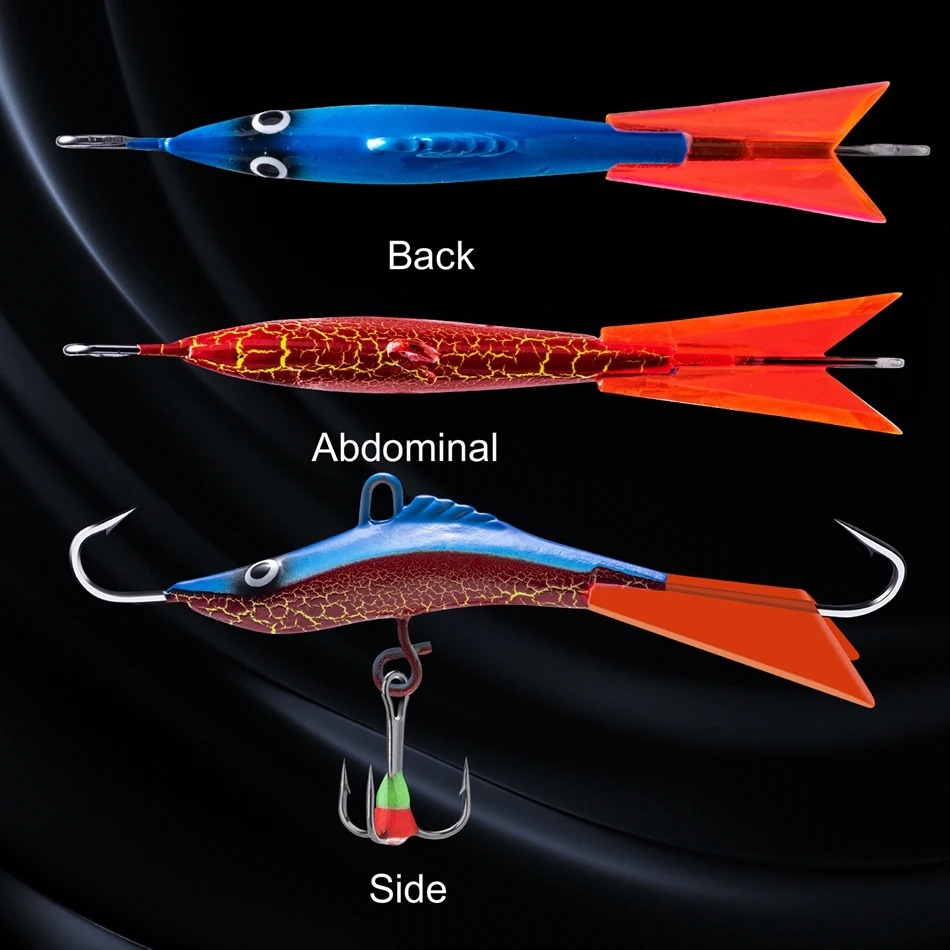 Goture 2024 Hot Ice Fishing Lure Balancers Professional Winter Jig Wobblers Bait for Trout Bass Pike Carp for Fishing Pesca