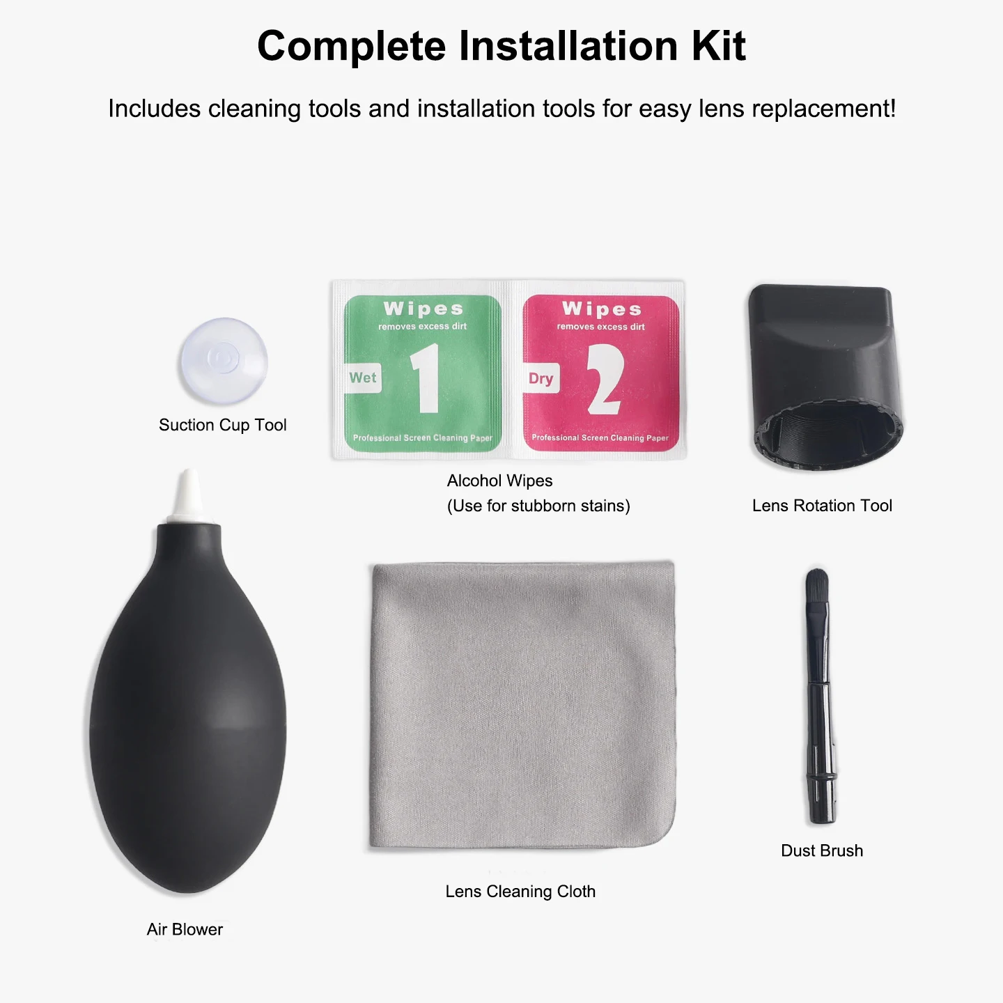 Lentille Remplacement DJI Avata 360 Verre Optique + Outils
