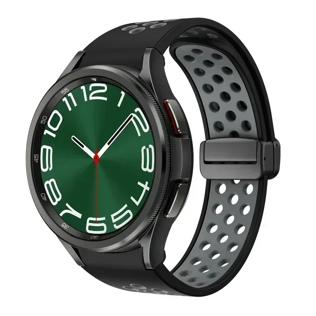 Magnetic Silicone No-Gap Loop Strap