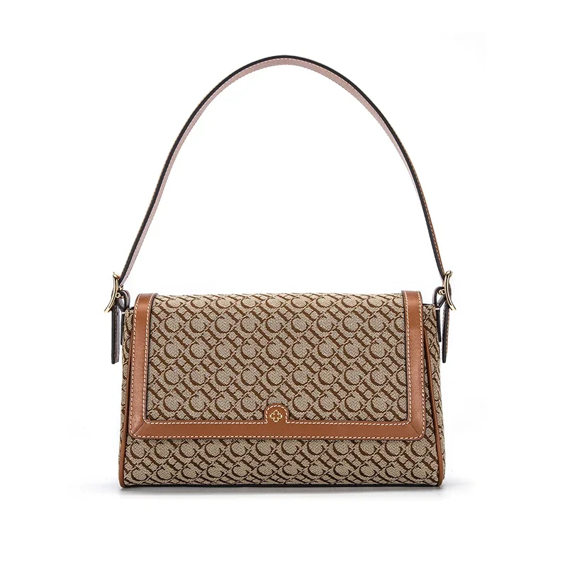 حقيبة كتف نسائية عصرية بتصميم كلاسيكي أنيق، تتميز...