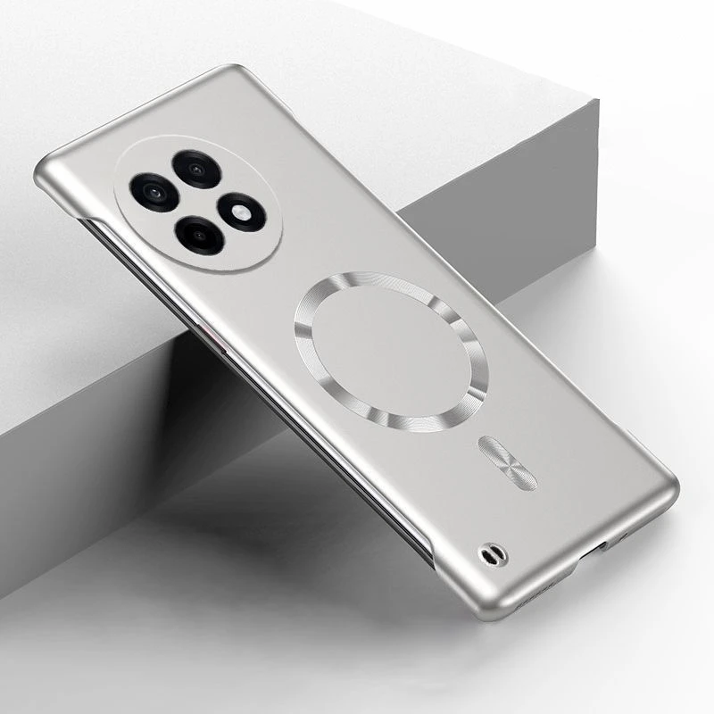 Ultra Thin Metallic Frameless Magnetic Phone Case - Sleek and Durable Design