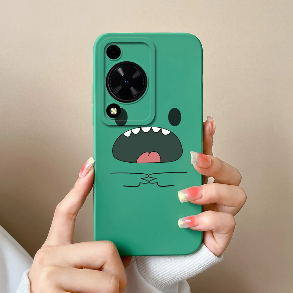 Colorful Love Heart Liquid Durable Shockproof Phone Case