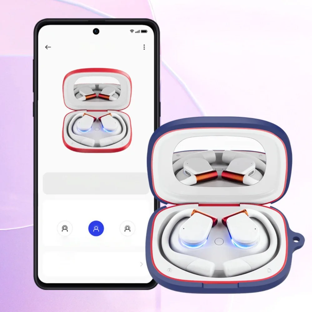 Soft Silicone Case Cover Shockproof Protective Protector with Hook Headphone Accessories Shell for Cleer arc 3