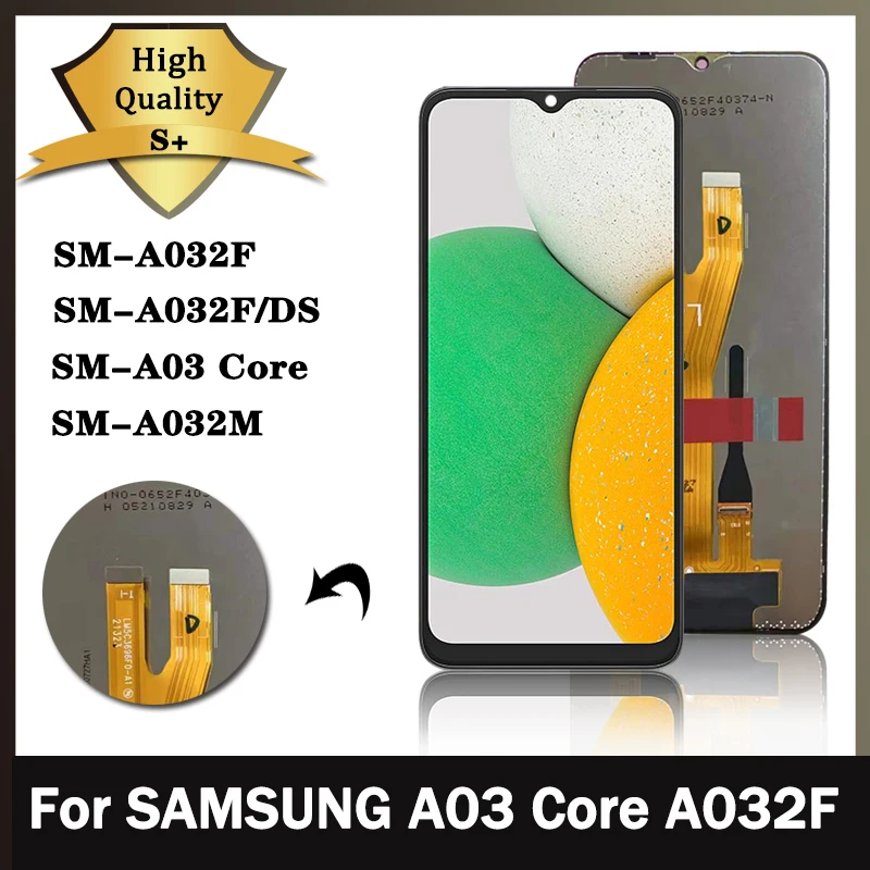 

Новый ЖК-дисплей 6,5 дюйма для SAMSUNG A03 Core A032F A032M SM-A032F/DS, панель ЖК-дисплея, стекло, сенсорный экран, дигитайзер в сборе