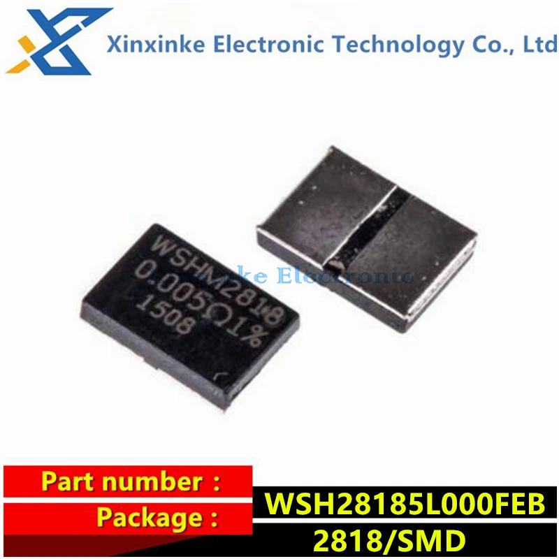 

WSHM28185L000FEB RES 0.005 OHM 1% 7W 2818 Resistors Current Sense Resistors