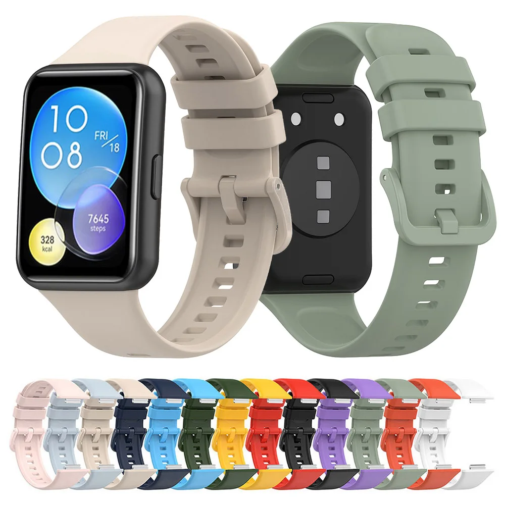 

Silicone Strap For Huawei Watch Fit 2 Active Bracelet Watchband for Huawei Watch Fit2 Band