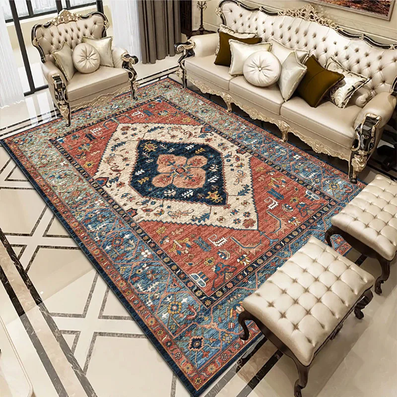 

New Home Living Room Classical European Carpet Modern Bedroom Simple European Carpet Home Decoration Coffee Table Mat alfombra
