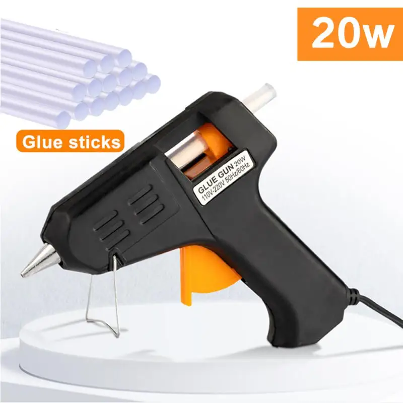 Hot Melt Glue Gun With 7mm 11mm Glue Sticks 60W Mini Electric Heating Household DIY Craft Repair hot melt glue gun hot glue gun