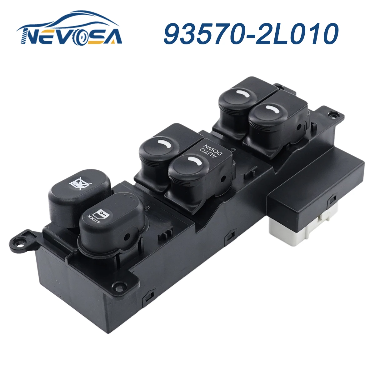 NEVOSA 935702L010 Auto Down Front Left Side Car Window Control Switch