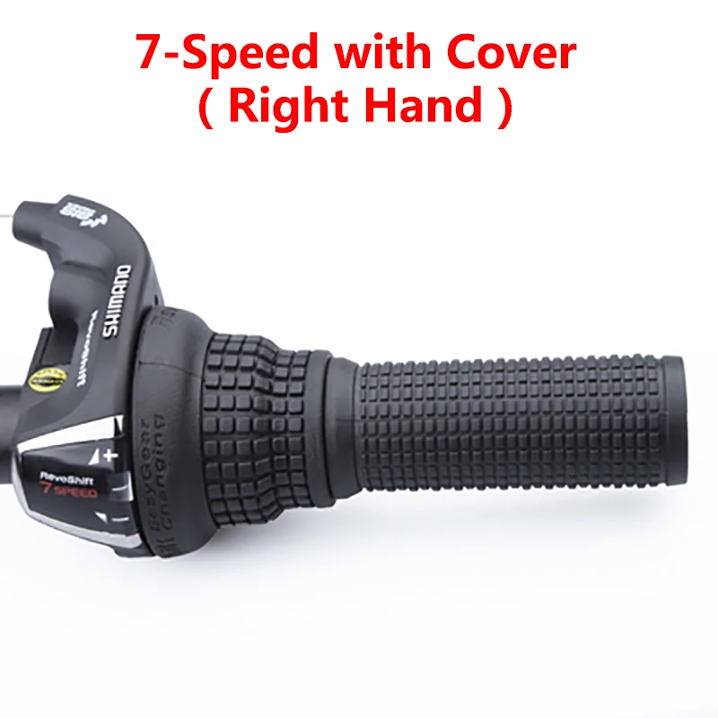 Shimano Tourney SL RS35 Revoshift Grip Bike Twist Shifter Lever with Grips