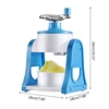 1 PCS Shaved Ice Machine Home Small Manual Ice Crusher Summer Hand-Shake Ice And Hail Ice Ice Breaker Make Ice Maker Blue 4