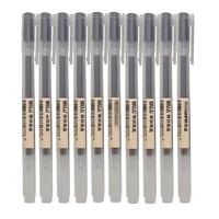 6/8Pcs/Set MUJIs Gel Pen Black/Red/Blue 0.38/0.5mm Ink Japan Color Pen Office School Ballpoint Pen Japanese Kawaii Stationery 1