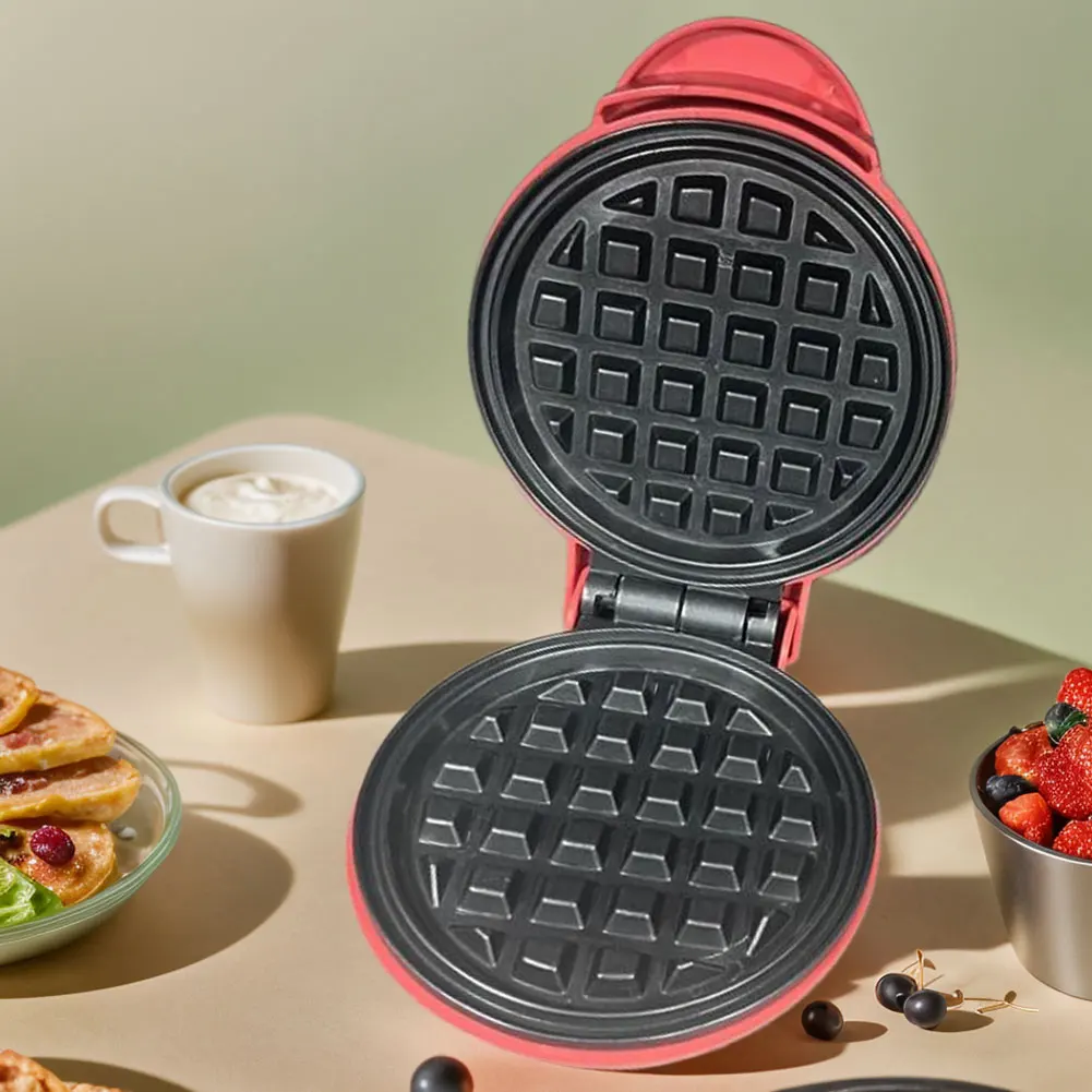 Description Picture 6 of itemMini Waffle Maker Electric Pancake Maker Waffle Machines Quick Heat-Up Bubble Egg Cake Oven Pan Multifunction Kitchen Baking Pan