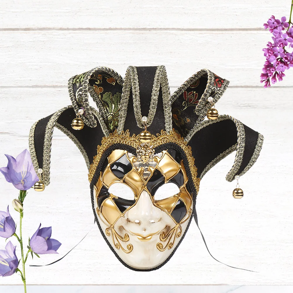 

Toyvian Maskaraid Mask Women Full Face Venetian Women Masquerade Cosplay Costume Prop Carnival Venice Italy Halloween