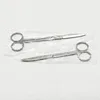 14cm/16cm/18cm Stainless Steel Surgical Scissors Straight Curved Tip Head Scissors Forceps Medical Tools for Dental Clinic 2
