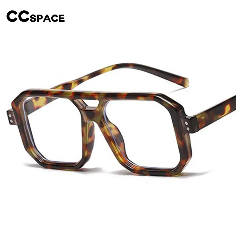 Big Size Square Glasses Frame Women Men Optical Computer Eyeglasses Frames Office Decoration Fake Eyewear