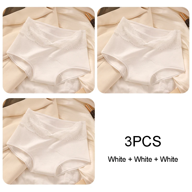 Underwear for Women Fashion Triangular Panties Set Pack Women's Briefs Lingerie Sexy Micro Cotton Lady Lace Underpants Seamless