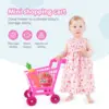 Simulation Shopping Cart Toy Grocery For Toddler Supermarket Kid Toddlers Kids Baby Stroller Simulation Shopping Cart Toy 6