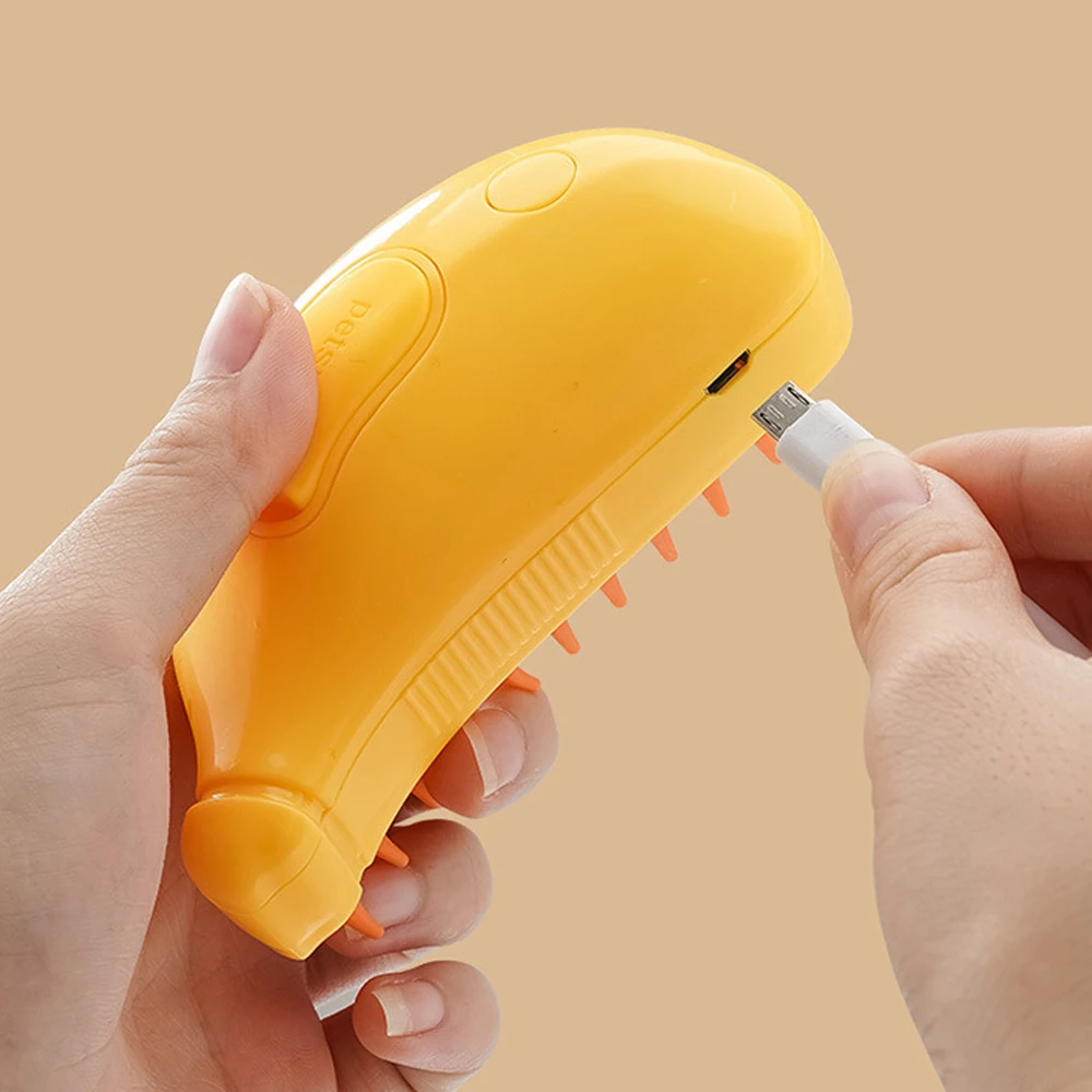 Spray Cat Brush 3-in-1 Steamy Dog Brush Electric Spray Cat Hair Brushes Pet Grooming Massage Comb Hair Removal Pet Accessories