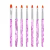 5/20Pcs Nail Art Brush Design Tip Painting Drawing Carving Dotting Pen Professional Nail Brushes Set Nail Art Manicure Tools New 6