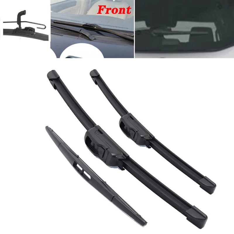 Car Front And Rear Wiper Blades For Nissan Pathfinder R51 2005 2012