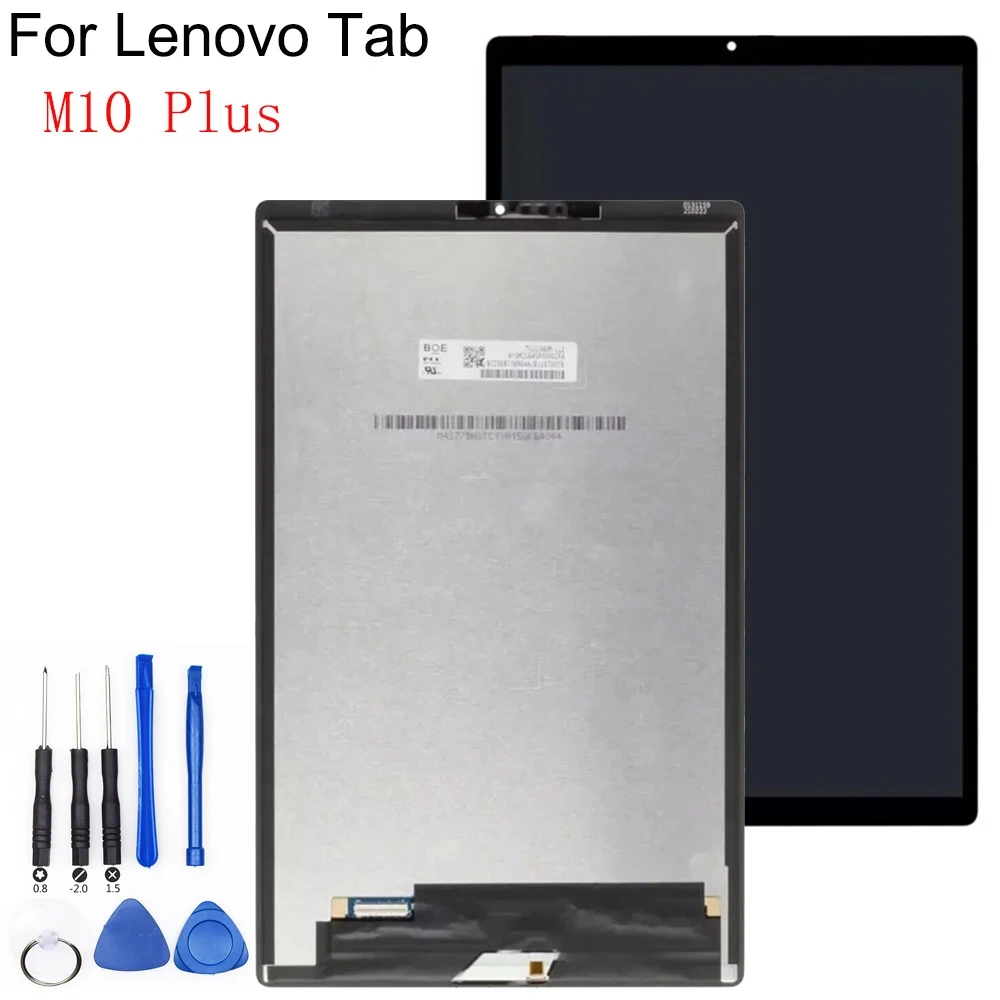 Substituição do Conjunto do Digitalizador da Tela Sensível ao Toque Display Lcd Lenovo Tab M10 Plus Tb-x606f Tb-x606x Tb-x606 X616 Novo