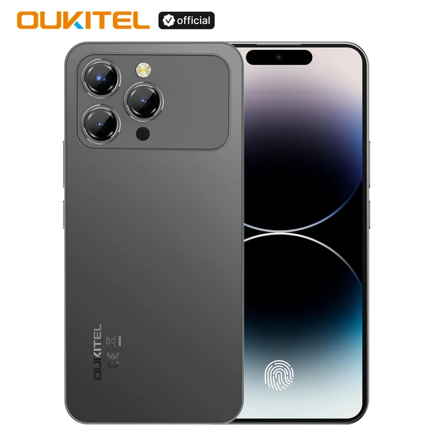 Oukitel P1 Pro 6.7インチSIMフリー SmartPhone: Oukitel P1 6.7-inch Ultra-thin Body 8GB+256GB