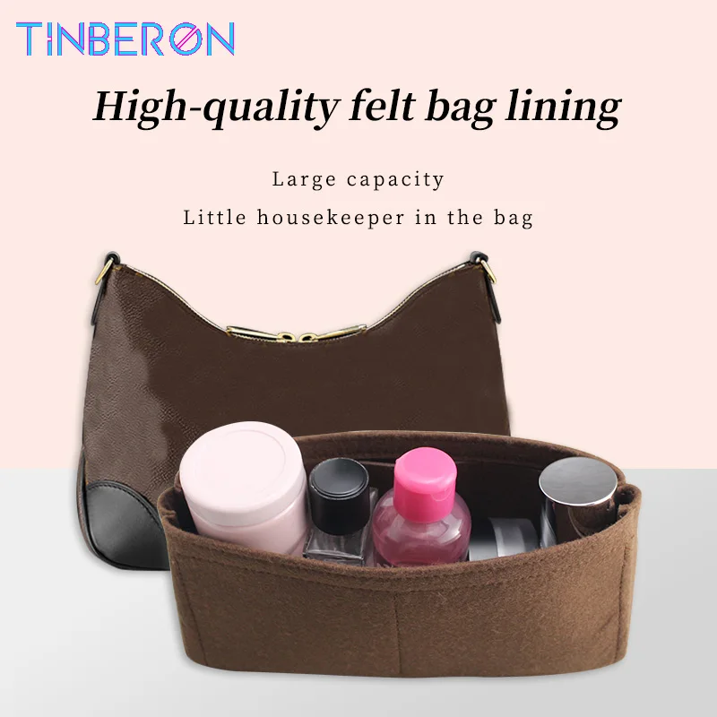 Felt Cloth Fits For Diane Insert Bag Organizer Makeup Handbag Organizer  Travel Inner Purse Portable Cosmetic Bags - AliExpress