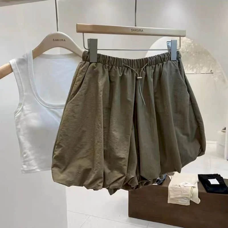 Dance Shorts | Flower Bud Ruffle A-Line Shorts