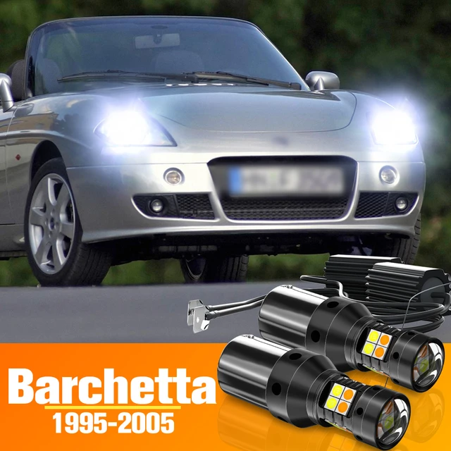 2pcs Dual Mode LED Indicatori di Direzione + Daytime Corsa E Jogging Luce  DRL Accessori Per Fiat Barchetta 1995-2005 1999 2000 2001 2002 2003 2004 -  AliExpress