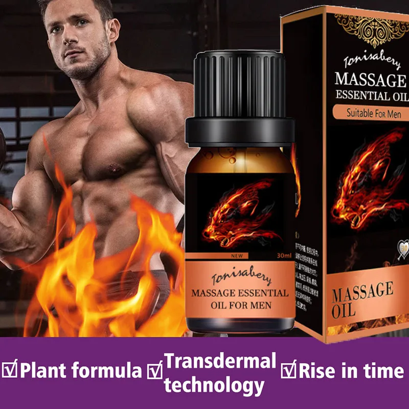 Male penis Enlargement Oil For Men Increase Growth Enlarge Dick thickening Big Cock Lasting Erection sex adult essential Oils