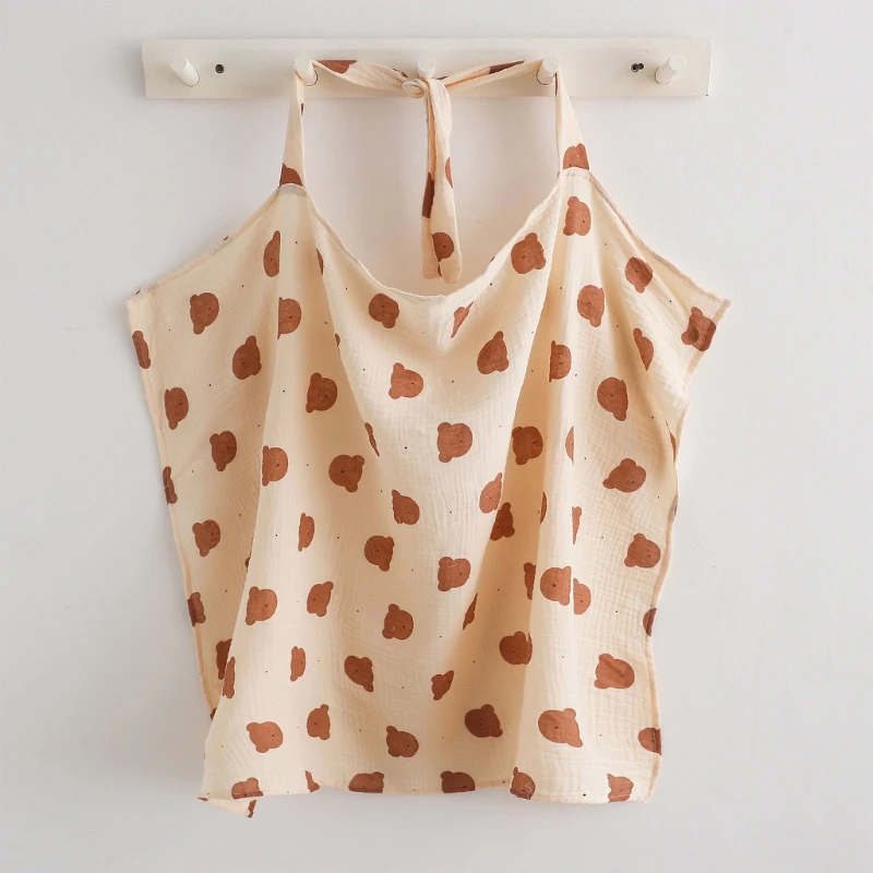 Multiuse Nursing Apron For Breastfeeding Privacy & Comfort While Travel Stylish Muslin Nursing Cover Keep Baby Comfort