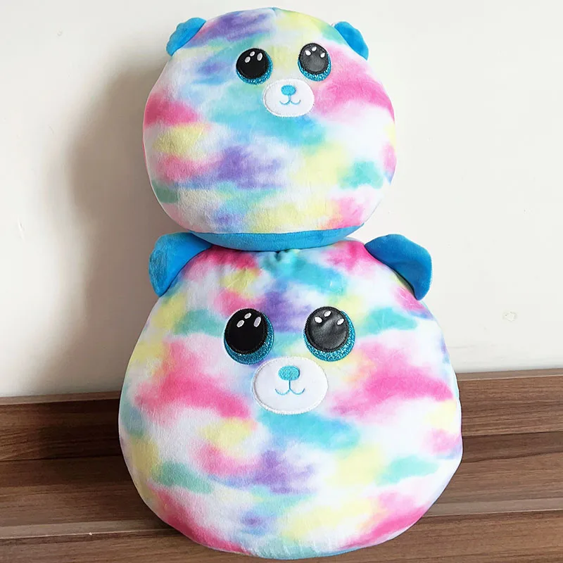 20cm Ty Beanie Pillow Big Eyes Stuffed Plush Toy Sofa Bedding Soft Cute Animal Doll Unicorn Bear Cat Children Gifts 5