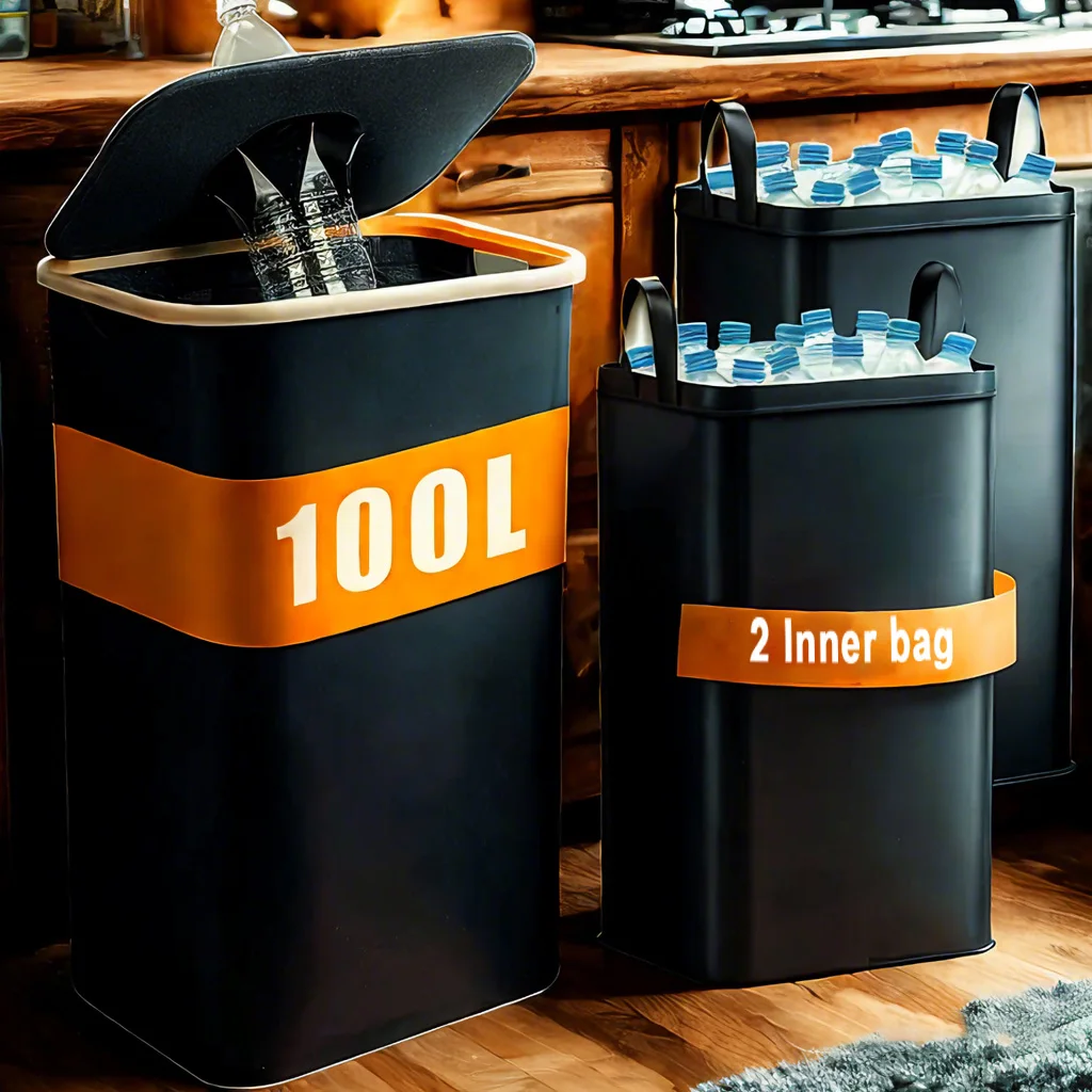 Collapsible Reusable Bottle Storage & Collection Tote Bag