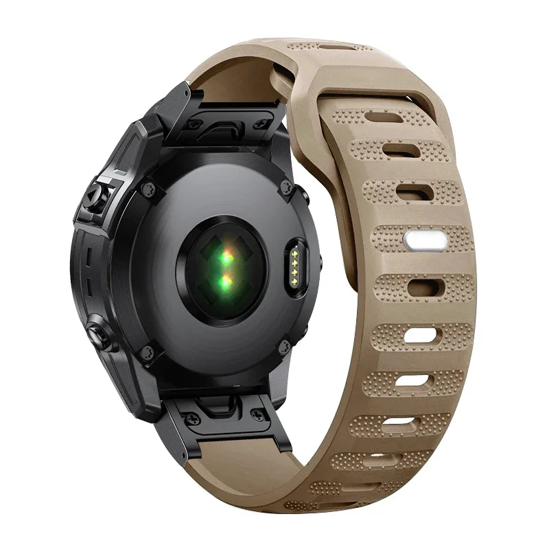Quick Fit Silicone Strap - Premium Sports Watch Band, 22mm/26mm