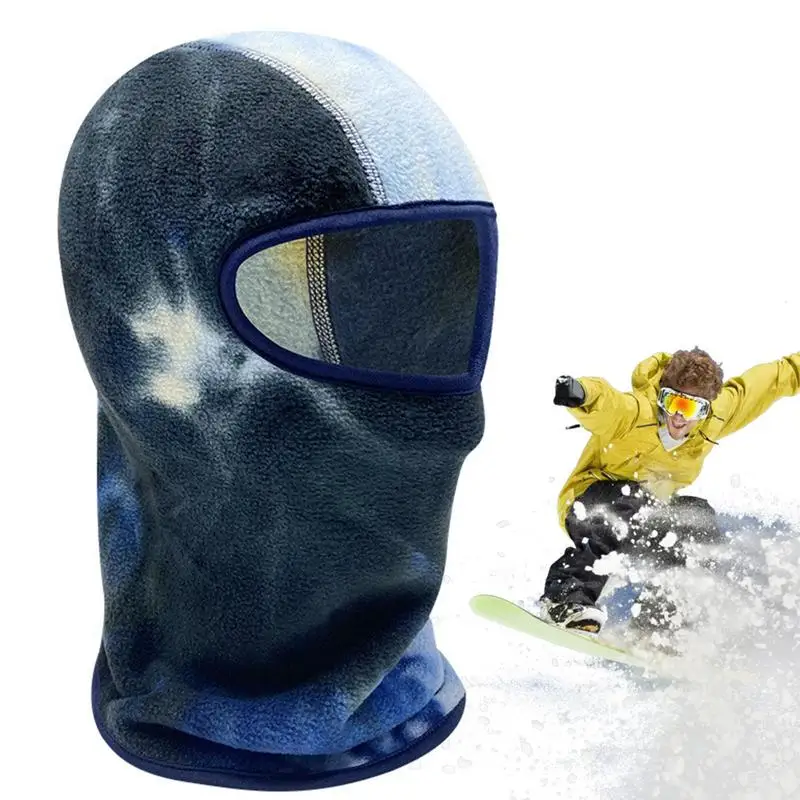 

Полярная флисовая сохраняющая тепло Уличная Мужская лыжная маска осень-зима для езды унисекс защита от холода