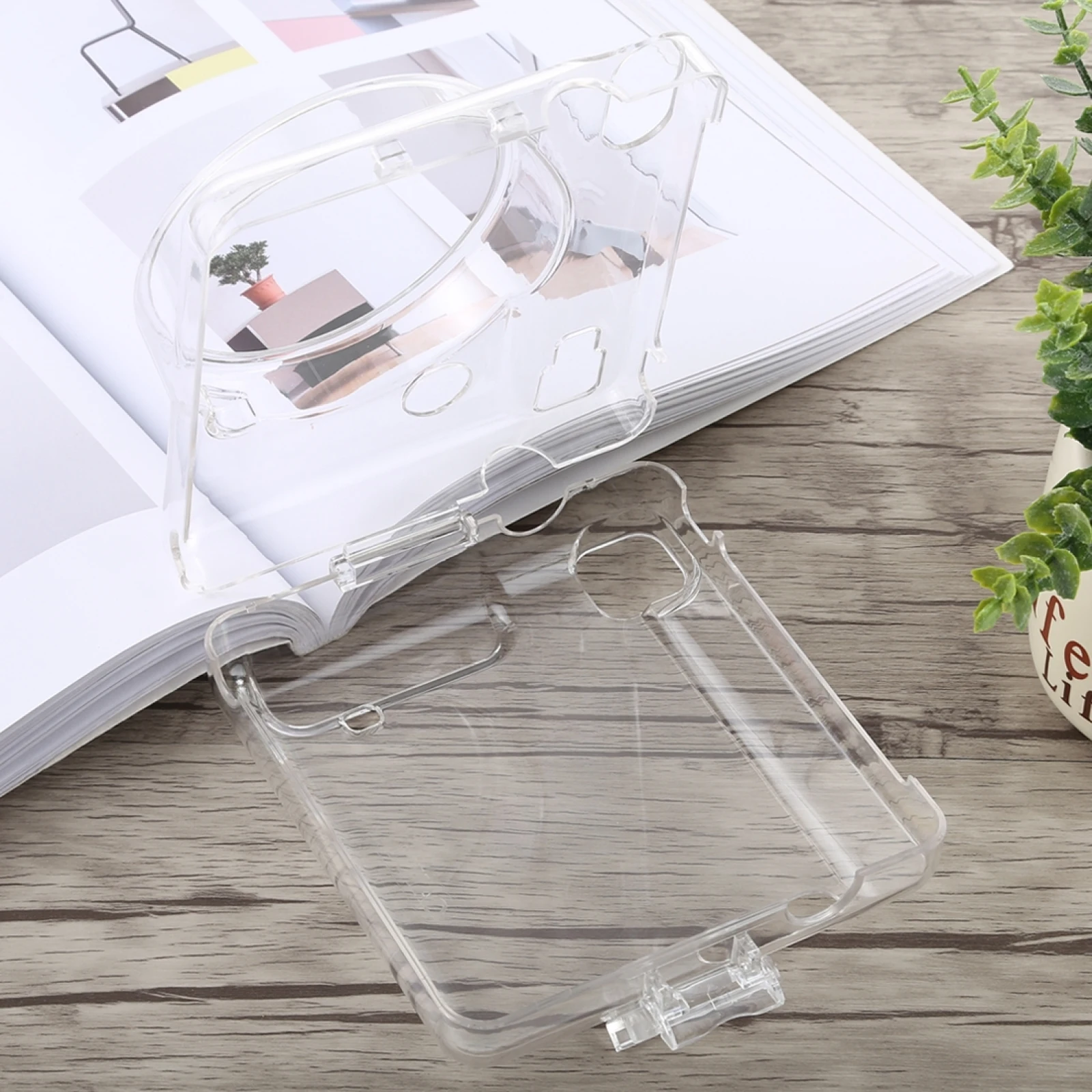 ストラップ付き保護クリスタルケース,fjifilm用ケース,instaxスクエア