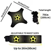 Football Kick Throw Solo Practice Training Aid Control Skills Adjustable Waist Belt 6
