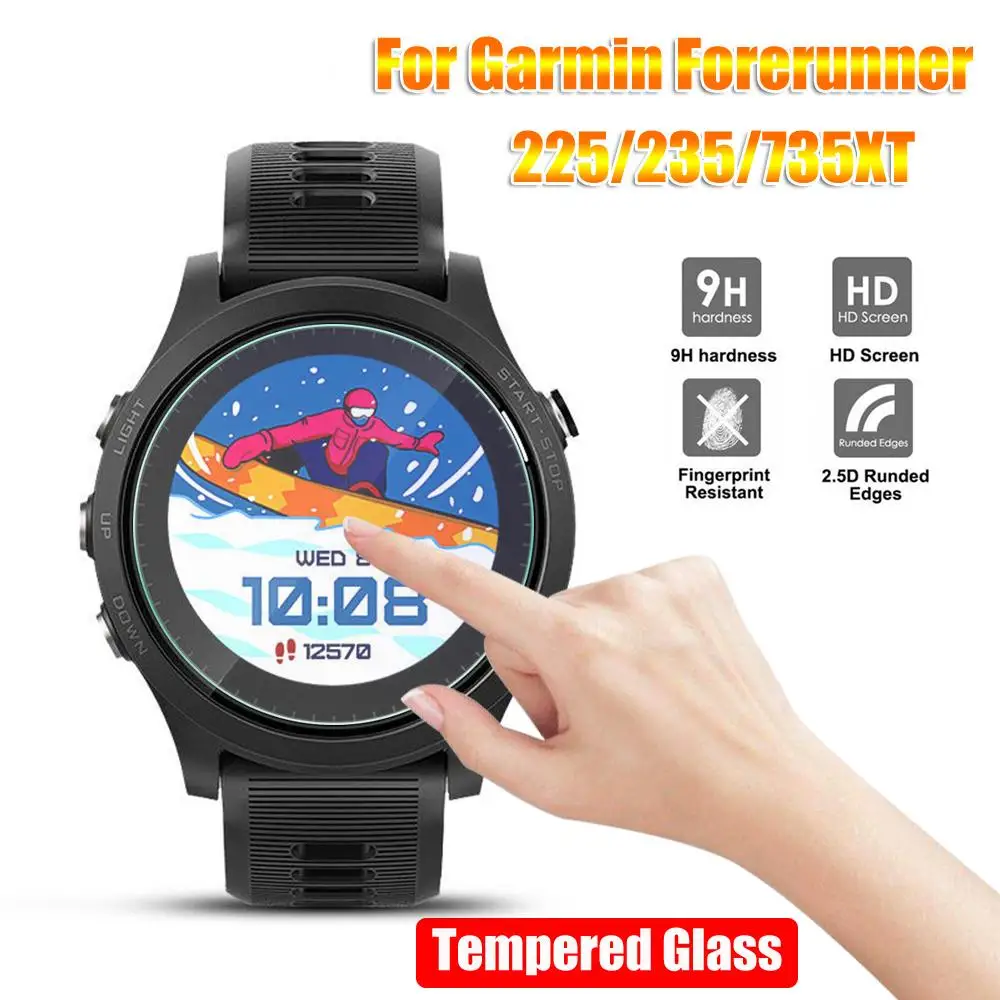Pellicola protettiva per proteggi schermo in vetro temperato Premium per Garmin Forerunner 235 225 735XT