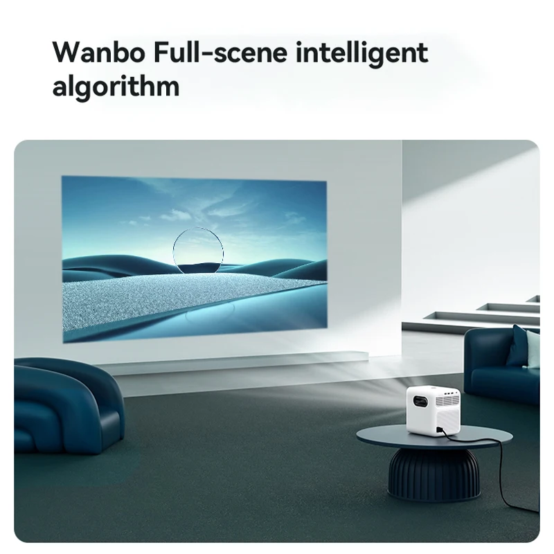 Wanbo Mozart 1 1080P Full HD WIFI 6 Auto Focus&Keystone 900 ANSI Lumens  Smart Android 2+32GB Cinema TV 2023 NEW Projector - AliExpress