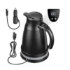12V/24V Universal Car Electric Kettle 1.2L Travel Quick Kettle Smart Adjustable Temperature Hot Kettle With Cigarette Lighter 1